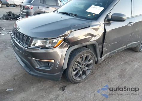 2021 Jeep Compass 80Th Anniversary Fwd from USA, damaged, VIN 3C4NJCEB3MT518420